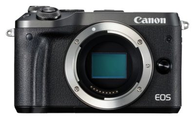 Canon EOS M6 Compact System Camera Body Only - Black